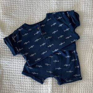 Carter's Blue Baby Outfit with Star Print